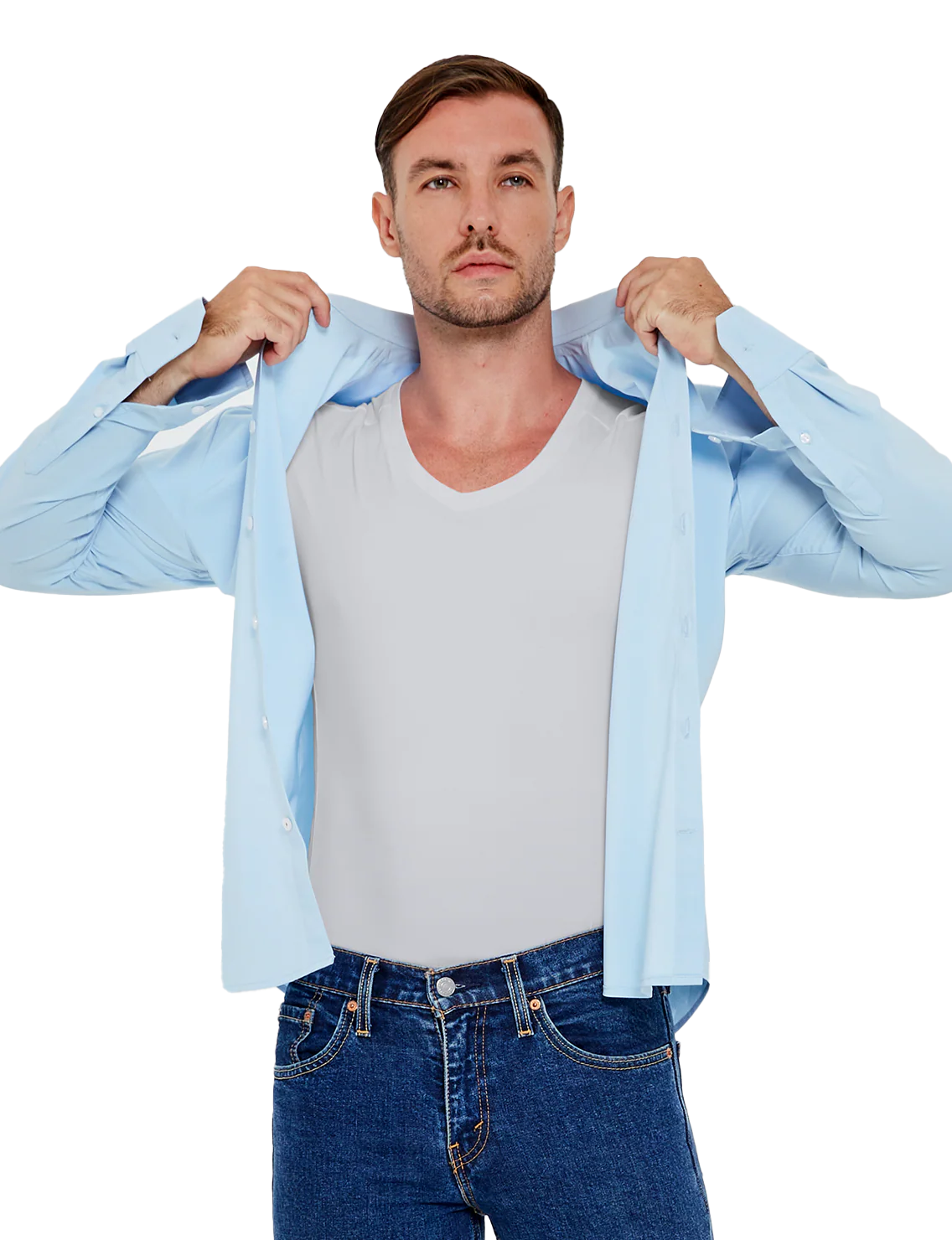 Re:Luxe AirWeight Undershirt - High V - Image 7